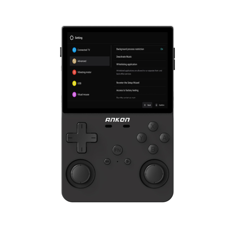 ANKON L35 Handheld Game Console with 10,000+ Classic Games + 64GB TF Card