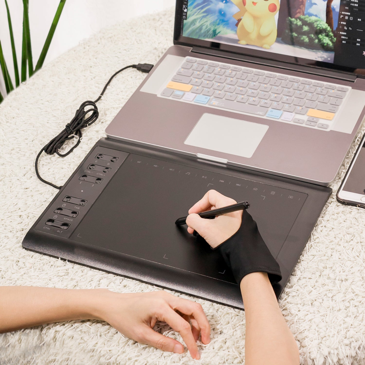 ANKON Graphic Drawing Tablet with Pen