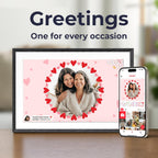 ANKON 10.1 Inch Digital Photo Frame WiFi TouchScreen 1280x800 32GB