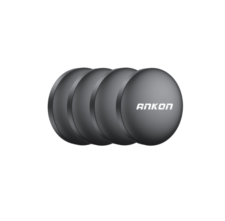 ANKON AirTag Compatible Tracker with Apple - 4 Pack, MFi Certified