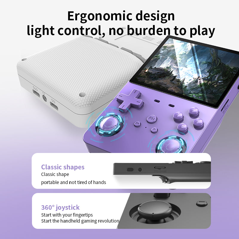 ANKON L35 Handheld Game Console with 10,000+ Classic Games + 64GB TF Card